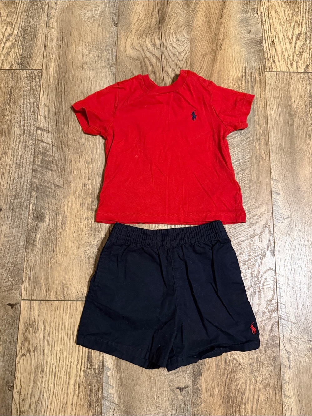 12m Ralph Lauren short set